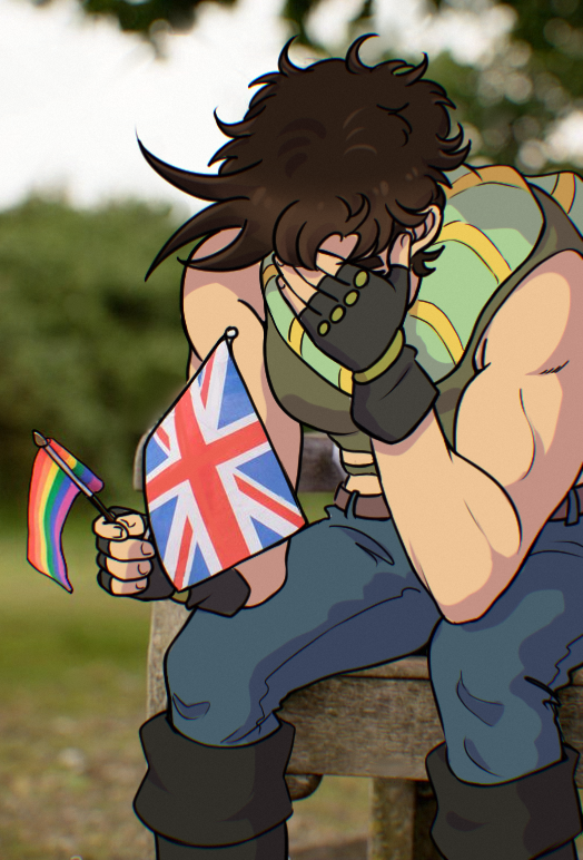 Gay man ashamed of being British